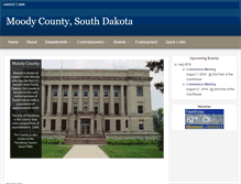 Tablet Screenshot of moodycounty.net